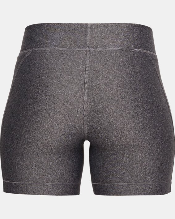 Women's HeatGear® Armour Shorts - Mid, Gray, pdpMainDesktop image number 4